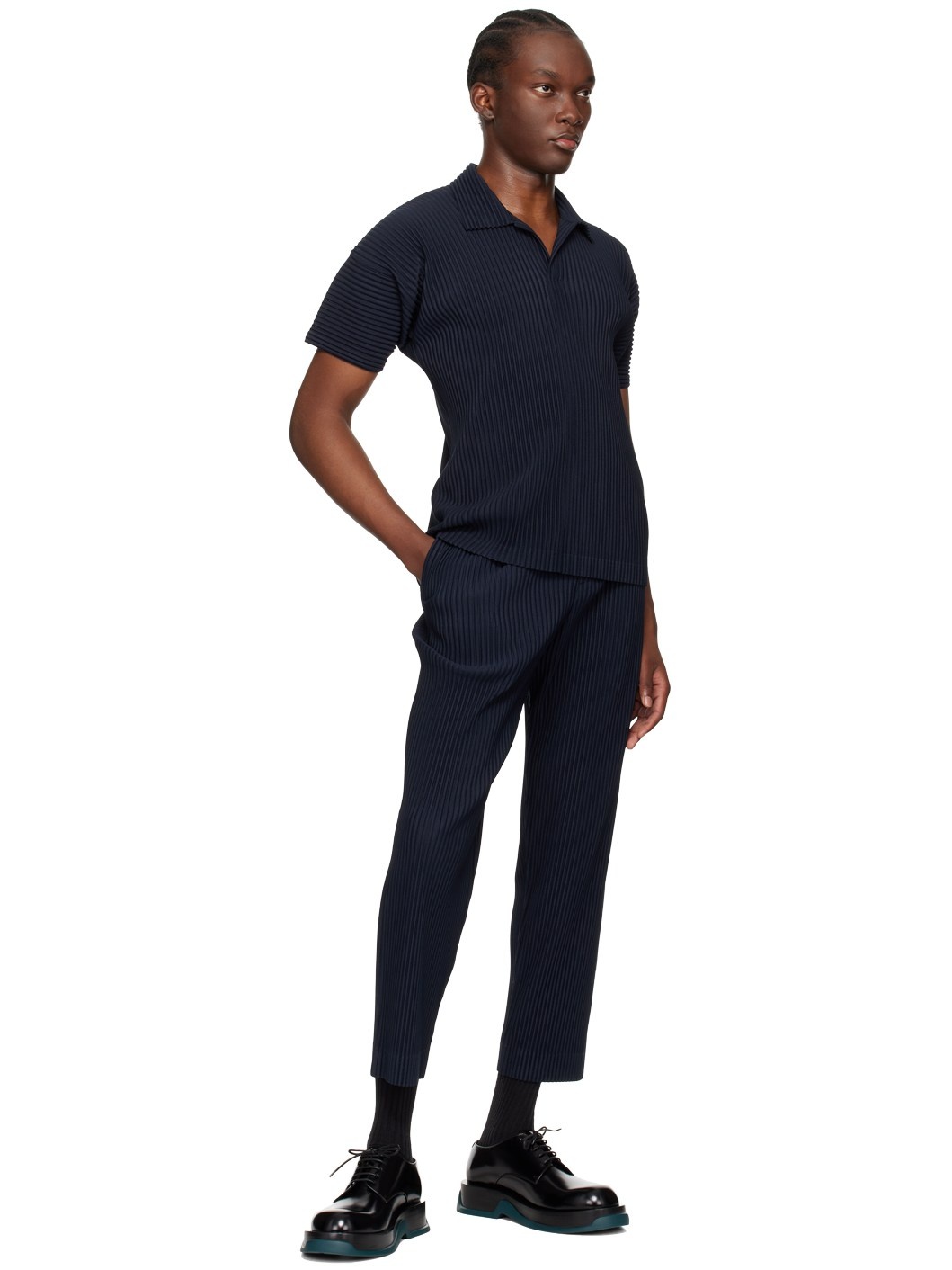 Navy Basics Polo - 4