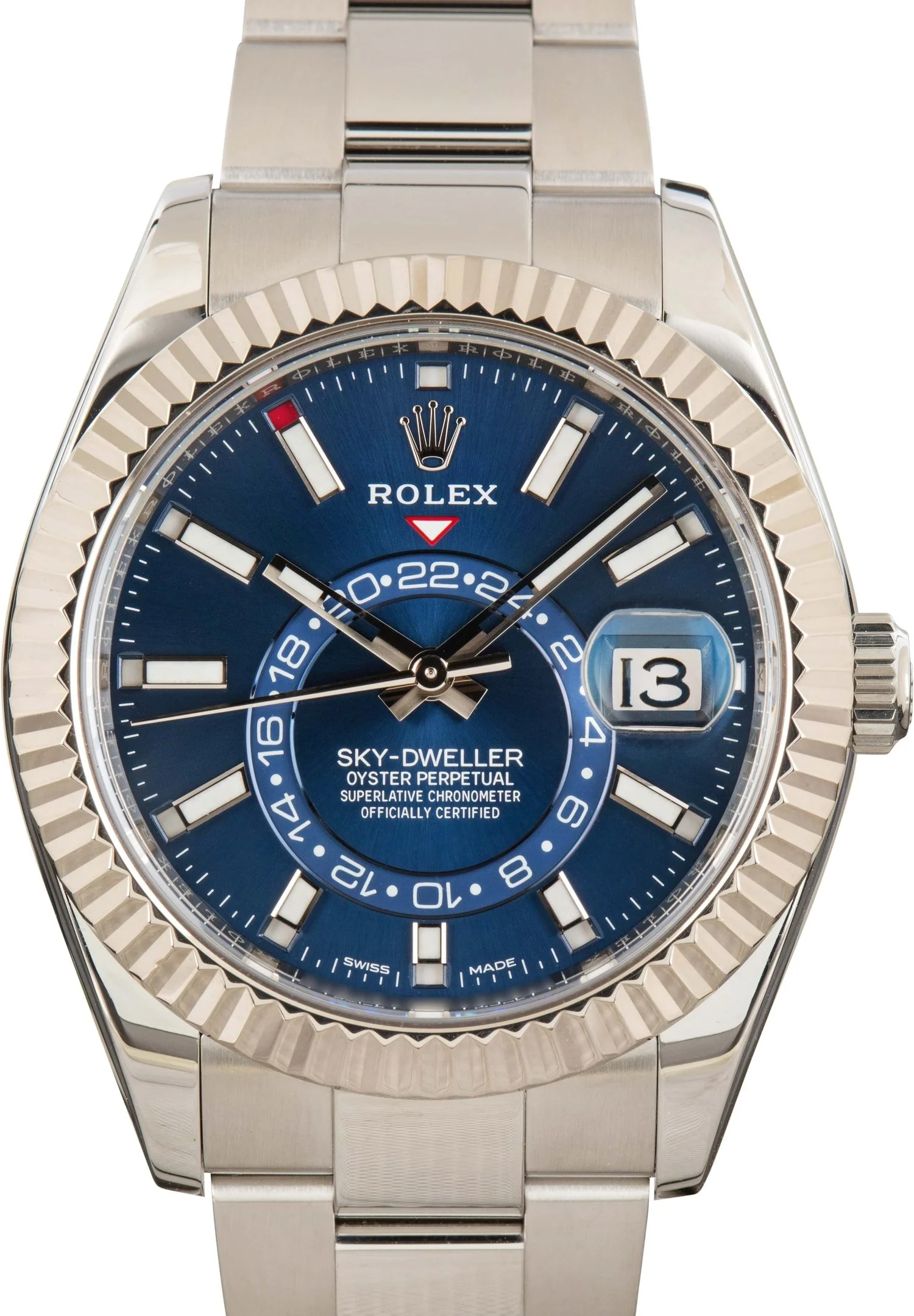 Pre-owned Rolex Sky-Dweller ref 326934 Blue - 1