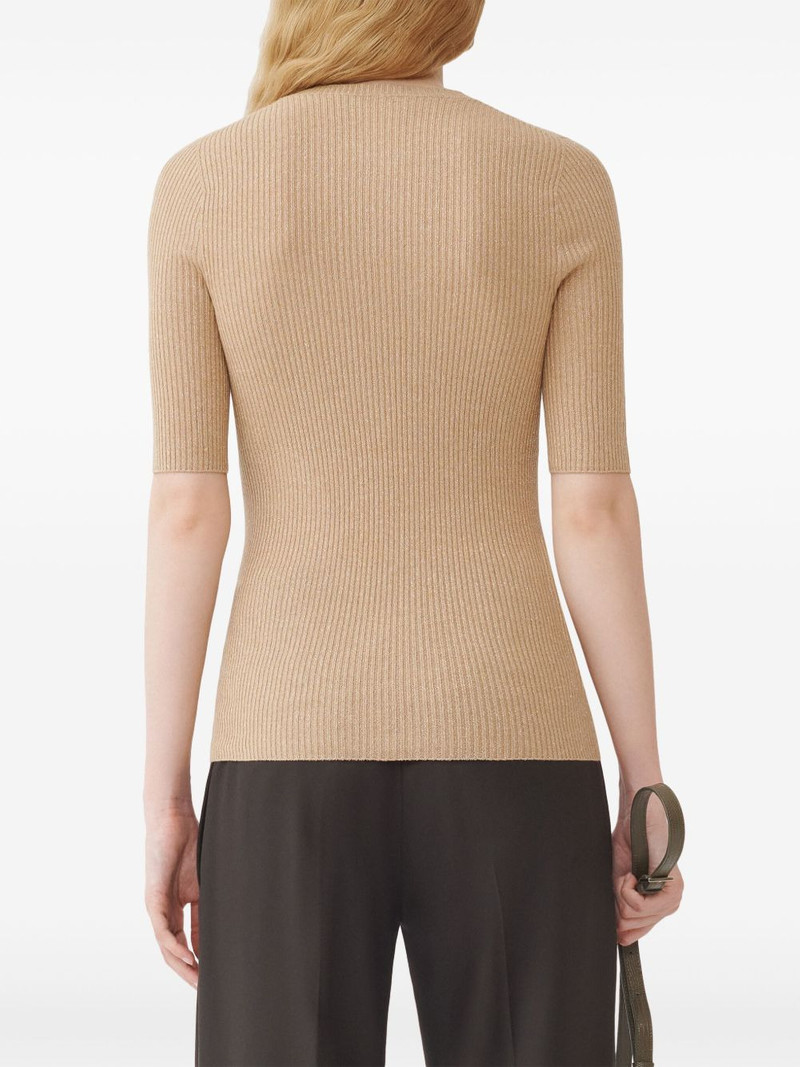 ribbed knit t-shirt 4