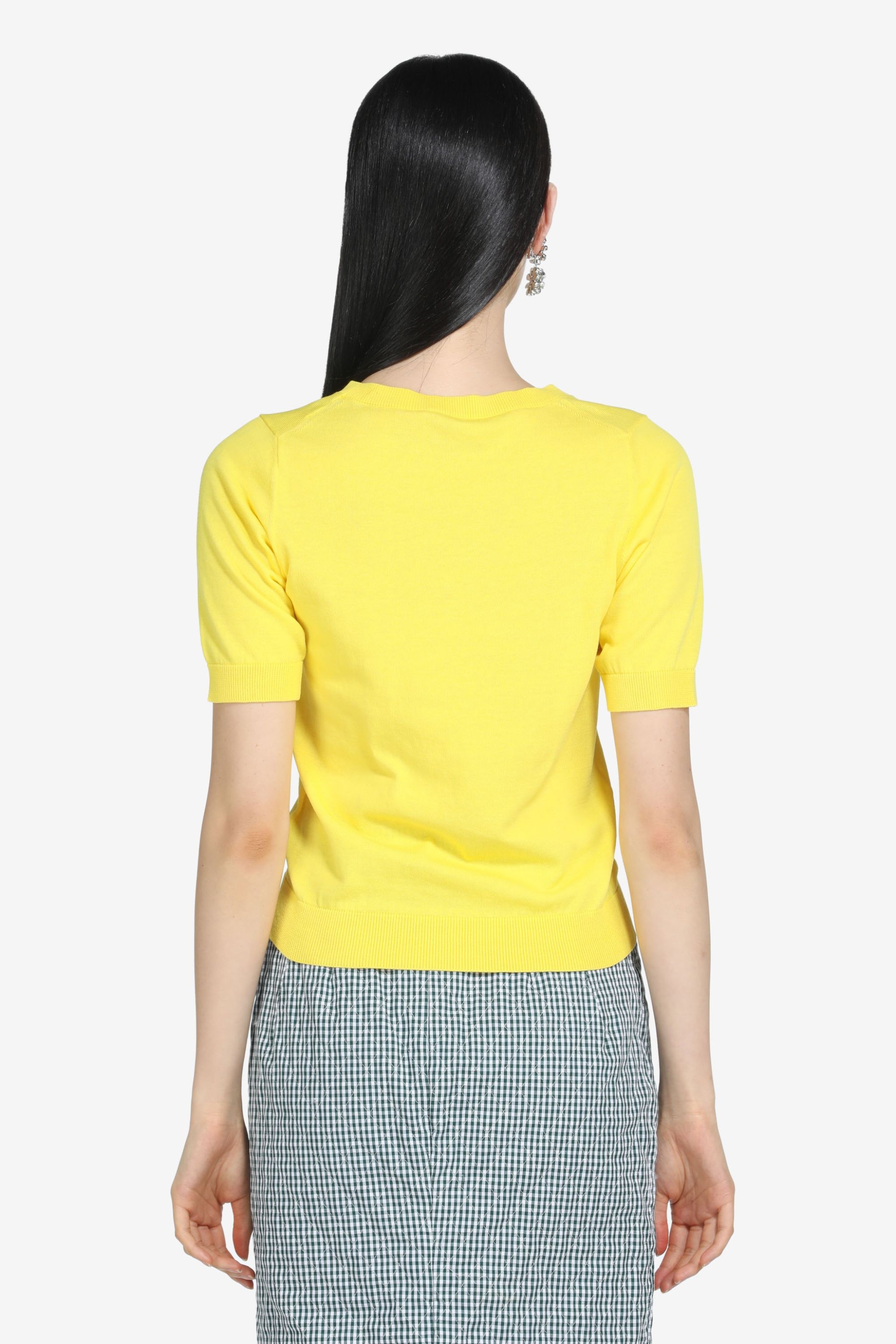 CREW-NECK KNIT TOP - 2