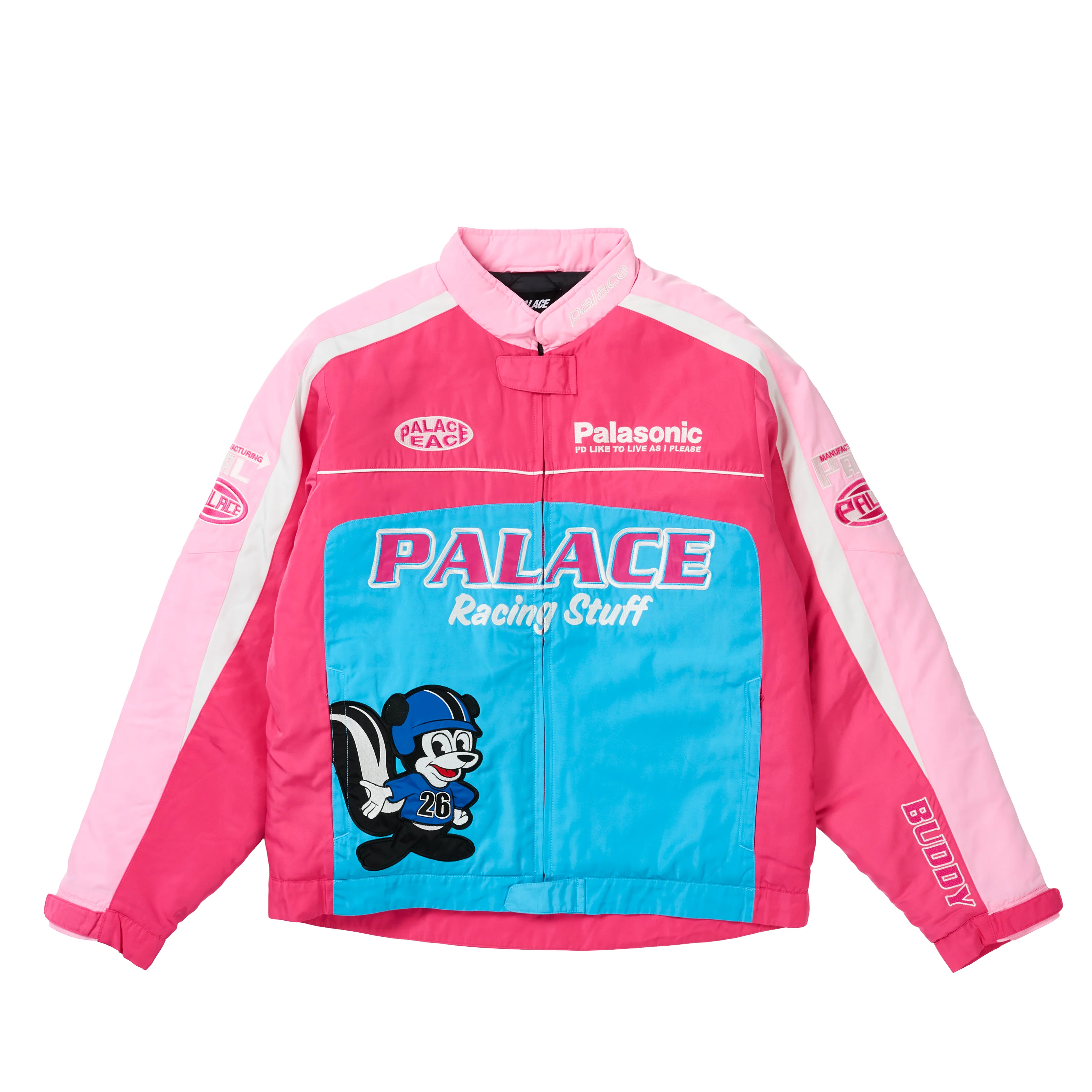 EVEN FASTER JACKET PINK - 1
