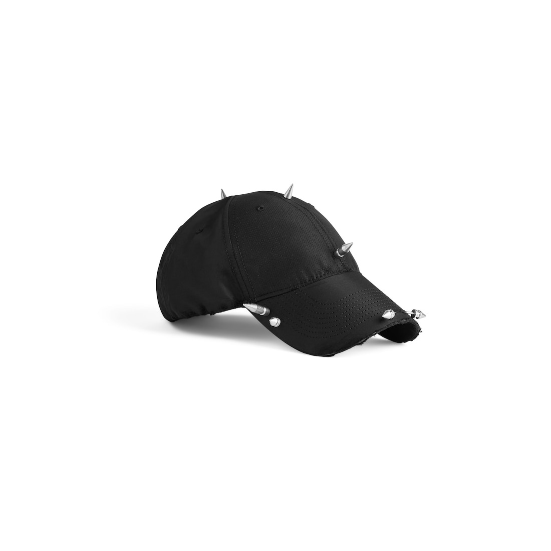 Perforated Spike Cap in Black - 2