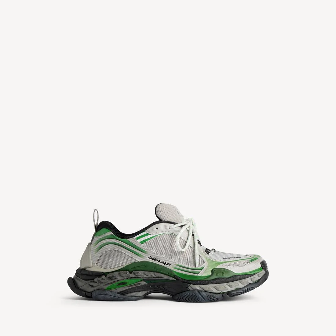 Men's Triple S.2 Sneaker in Grey/green - 1