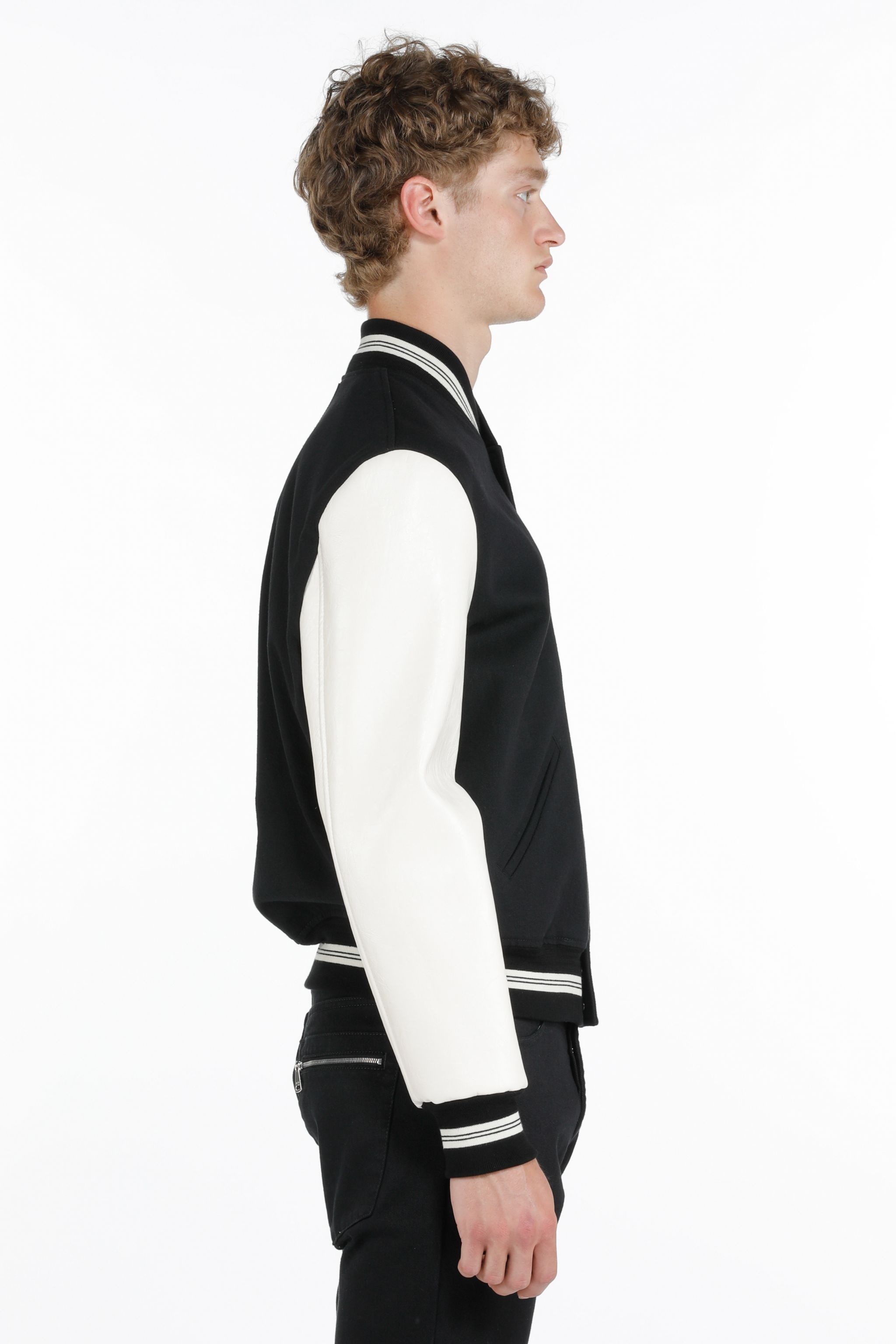 COLOURBLOCK BOMBER JACKET - 3