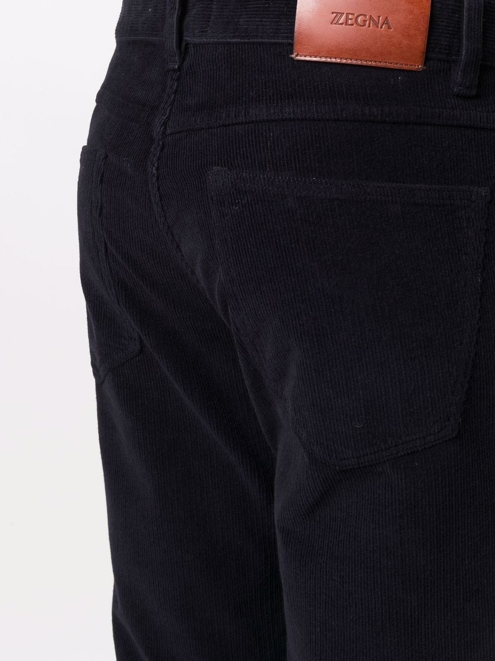 low-rise slim-fit trousers - 5