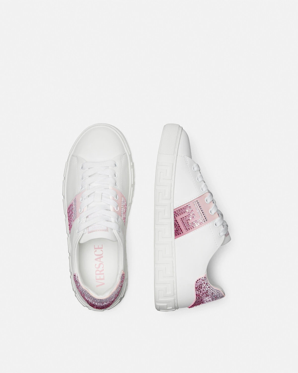Crystal Greca Sneakers - 4