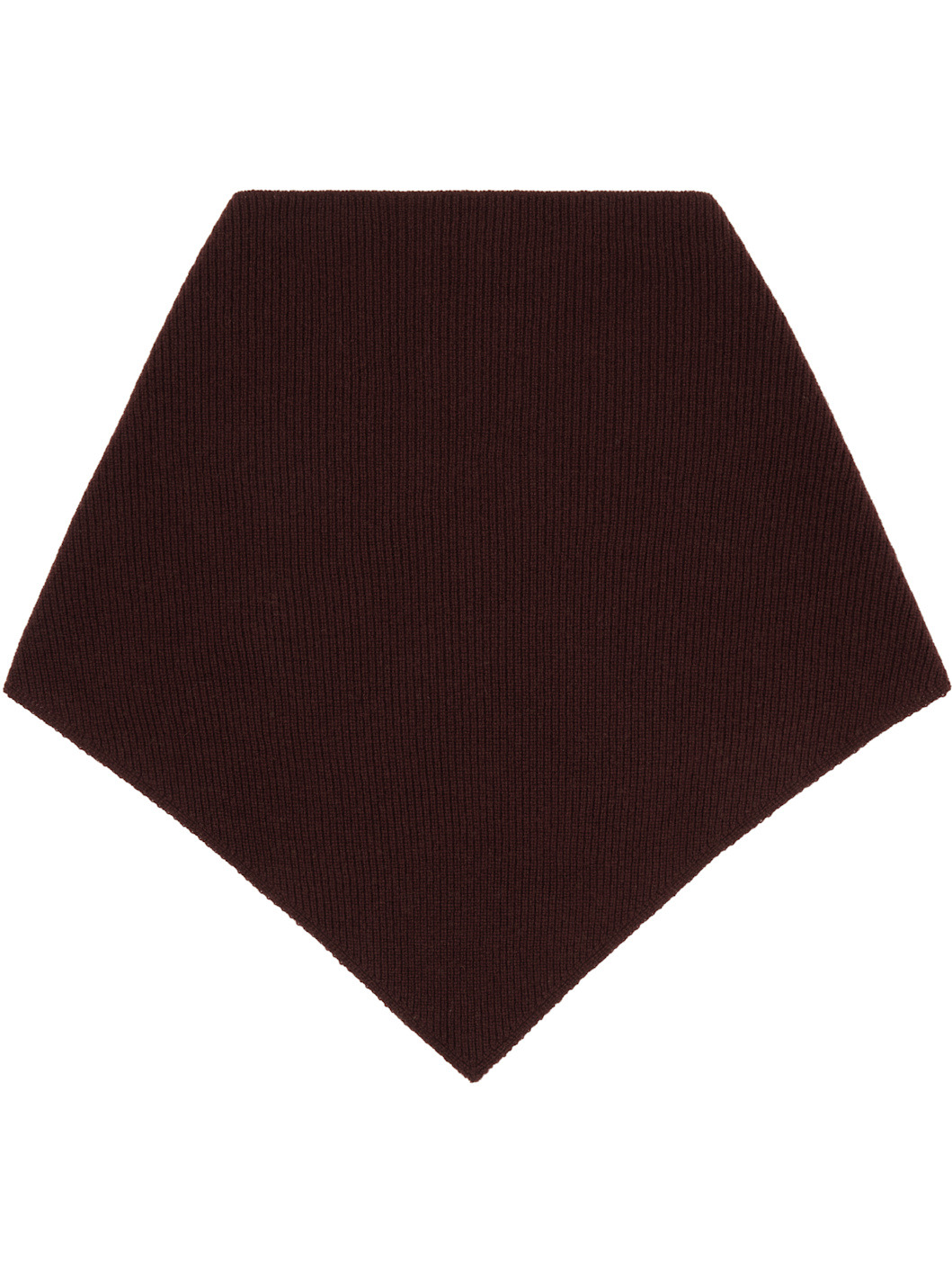 Burgundy XL Cashmere Foulard Scarf - 2