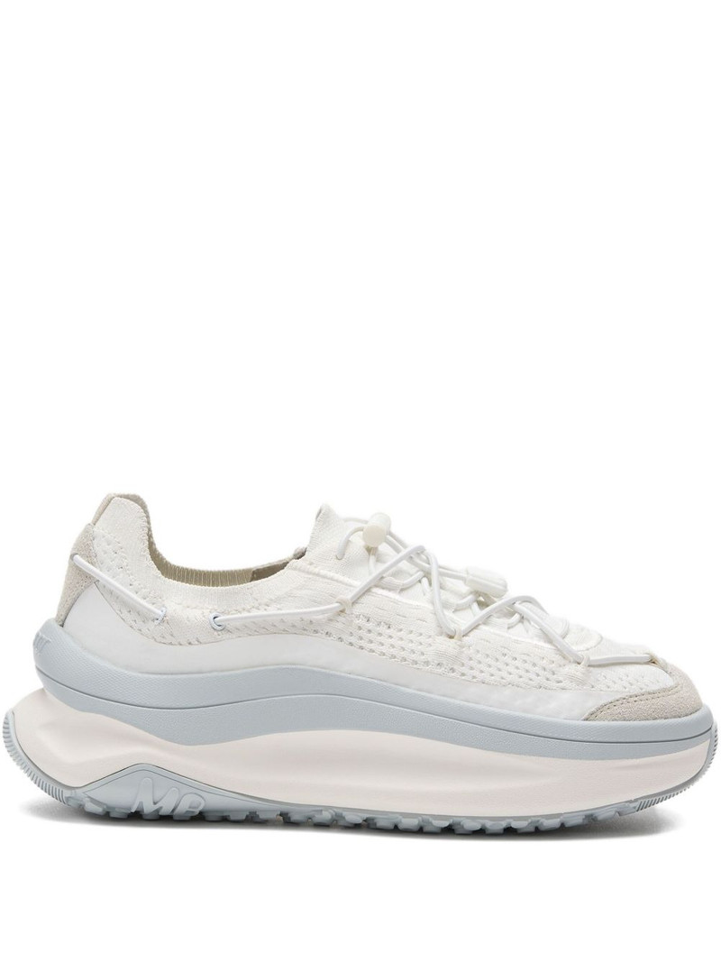 lace-up knitted sneakers 1