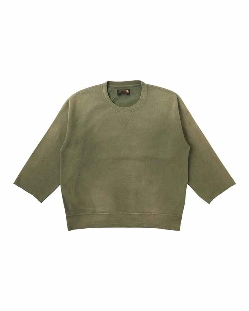 JUMBO SB SWEAT 3/4 OLIVE - 1