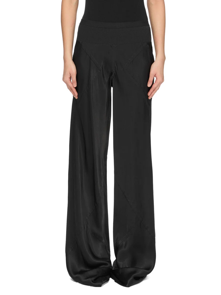 Rick Owens Bias Panelled Wide-leg Trousers - 1