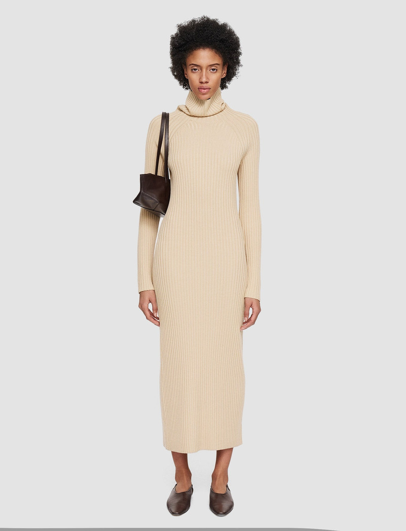 JOSEPH Merino Silk Rib Dress outlook