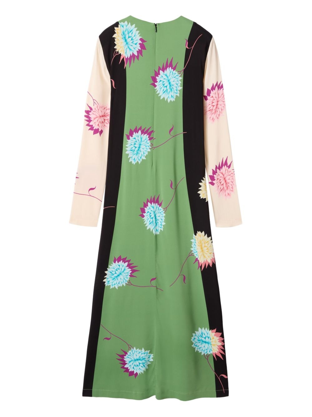 long-sleeve swing dress - 5