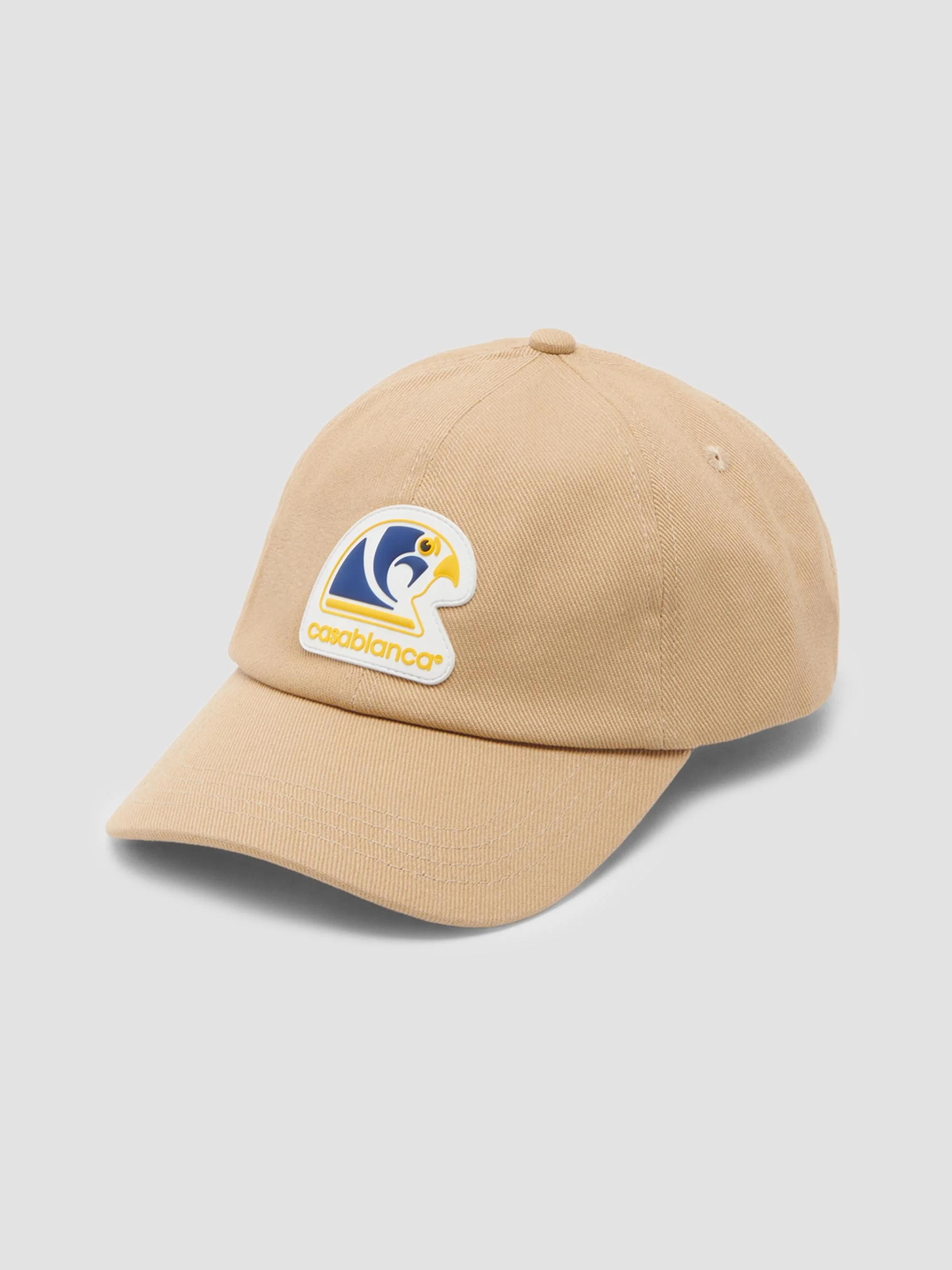 Men's Hotel Emblem Baseball Cap - Beige - 1