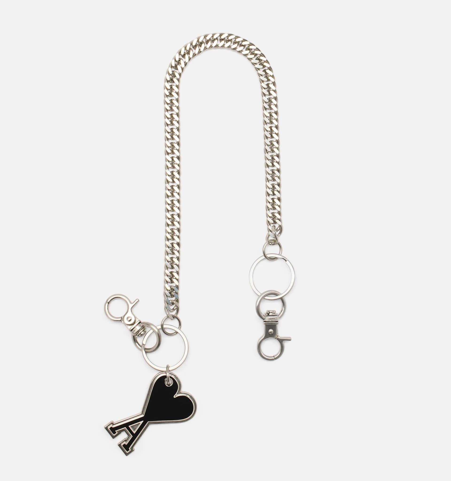 Plain Ami De Coeur Chain Keyring - 3