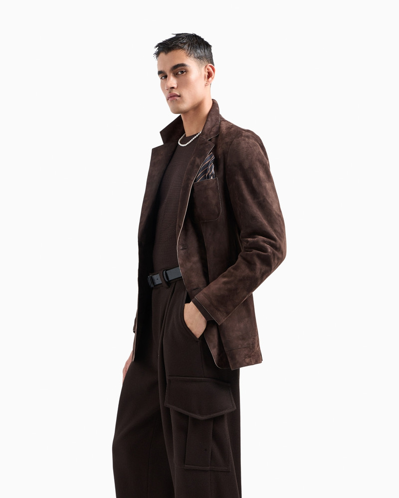 Virgin-wool blend crew-neck jumper with jacquard logo 6