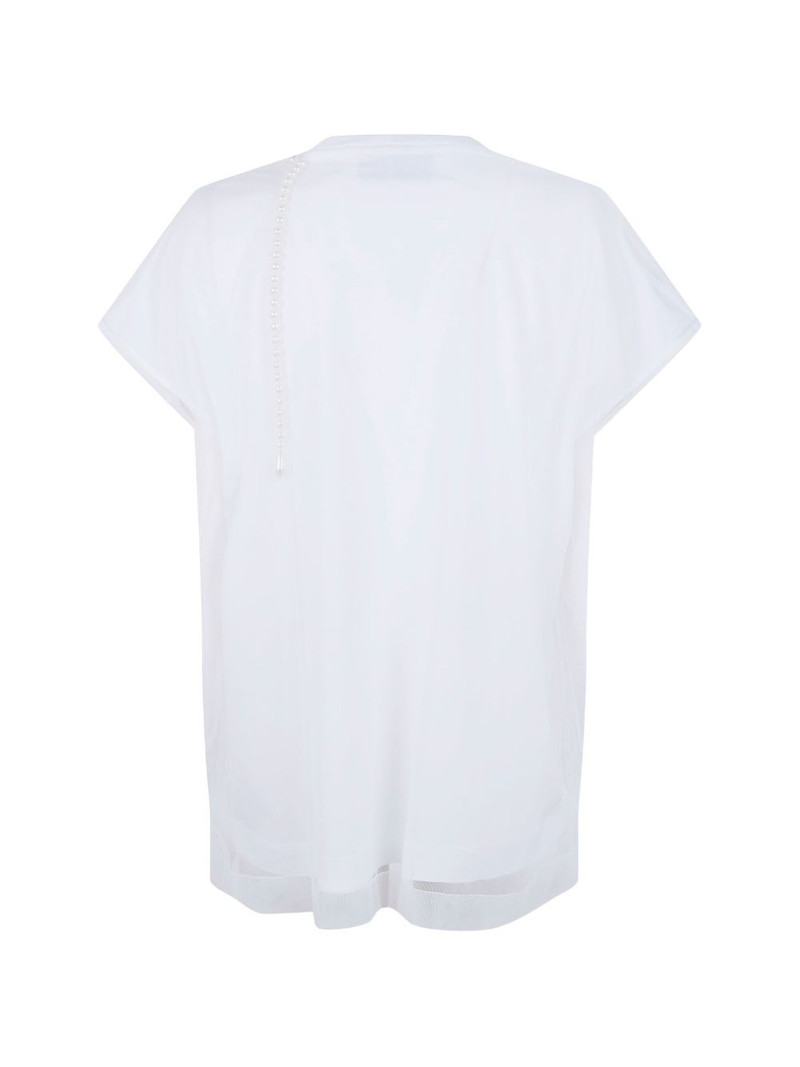 Simone Rocha pearl-embellished blouse outlook