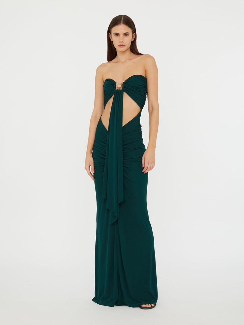 Bezel Quartz Disconnect Dress 4