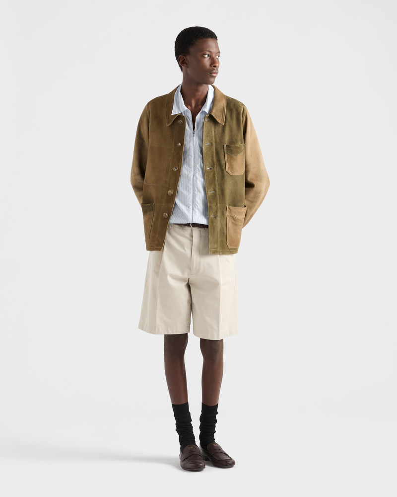 Prada Cotton Bermudas outlook
