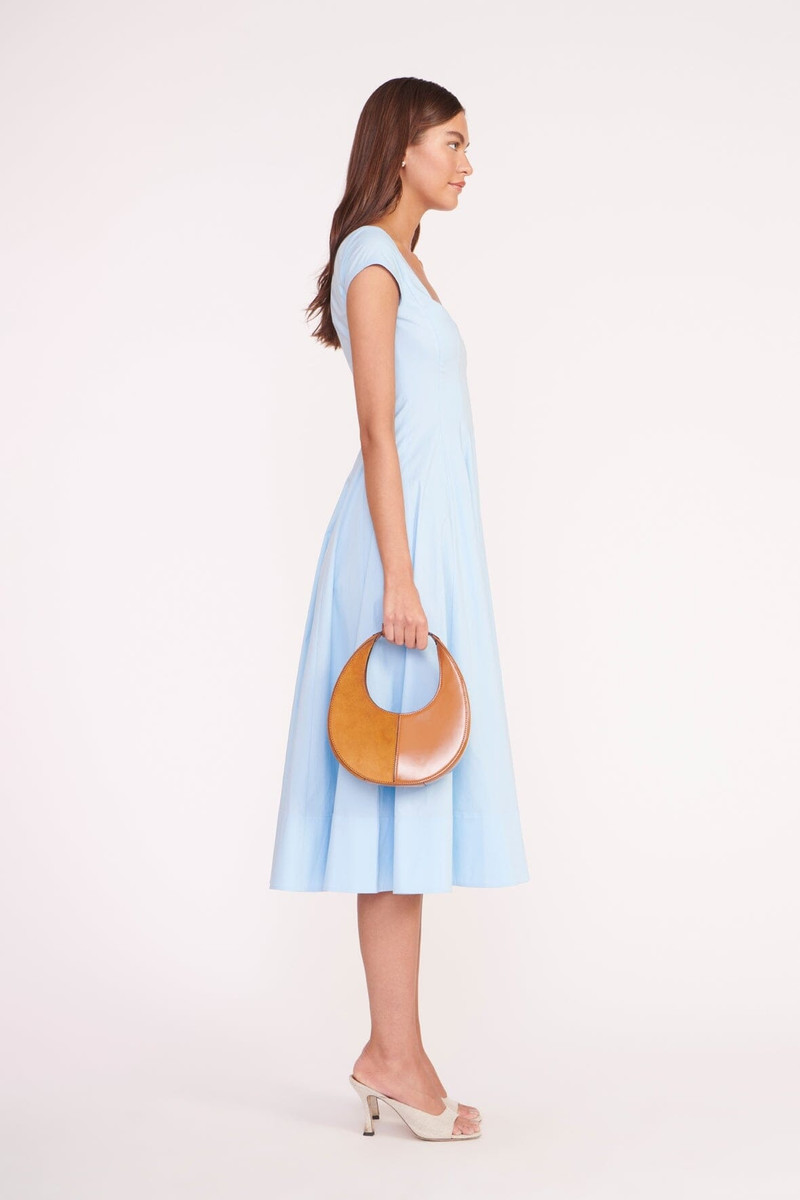 STAUD MINI MOON SPLIT BAG TOBACCO 3