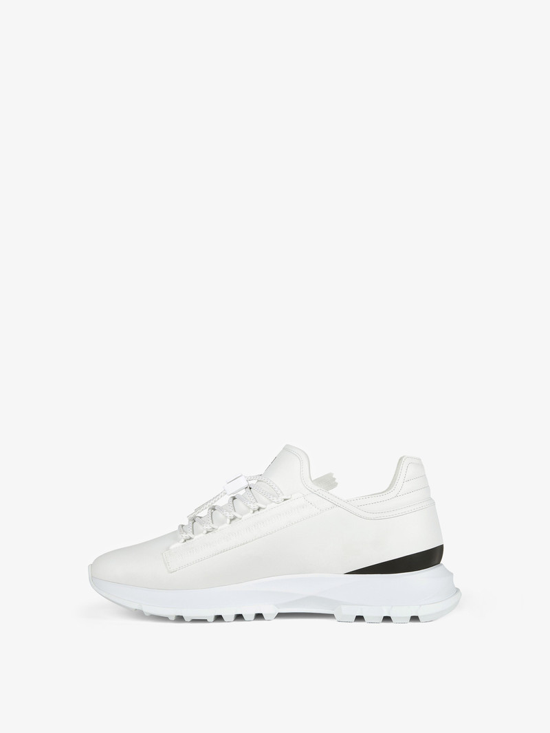 Givenchy SPECTRE RUNNER SNEAKERS IN LEATHER WITH ZIP outlook