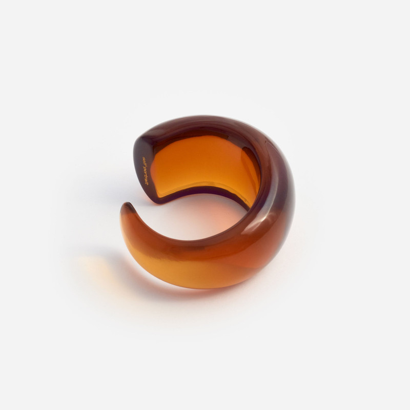 Amber Resin Cuff - 1