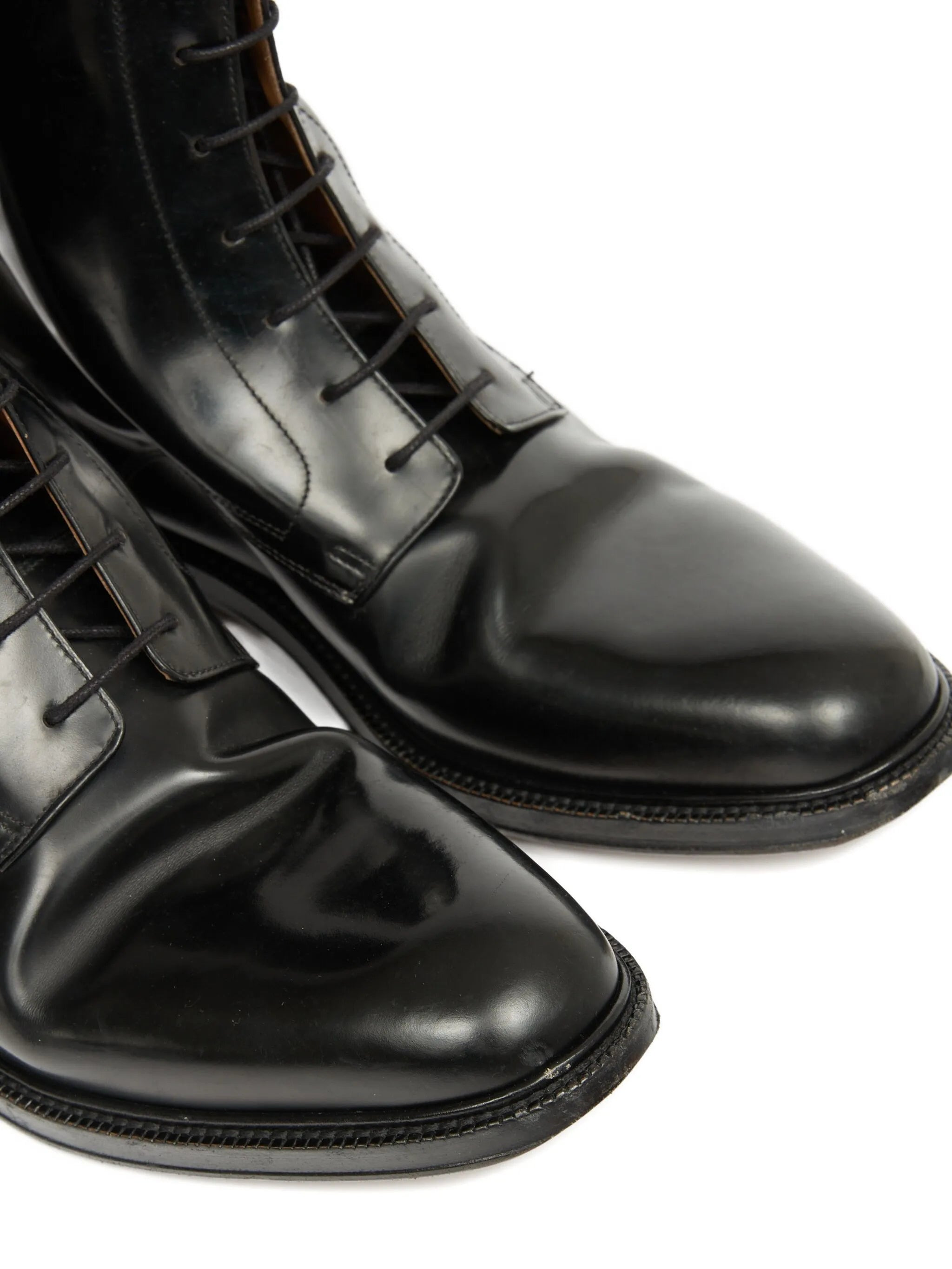 Maison Margiela Cut Lace-up Boots - 2