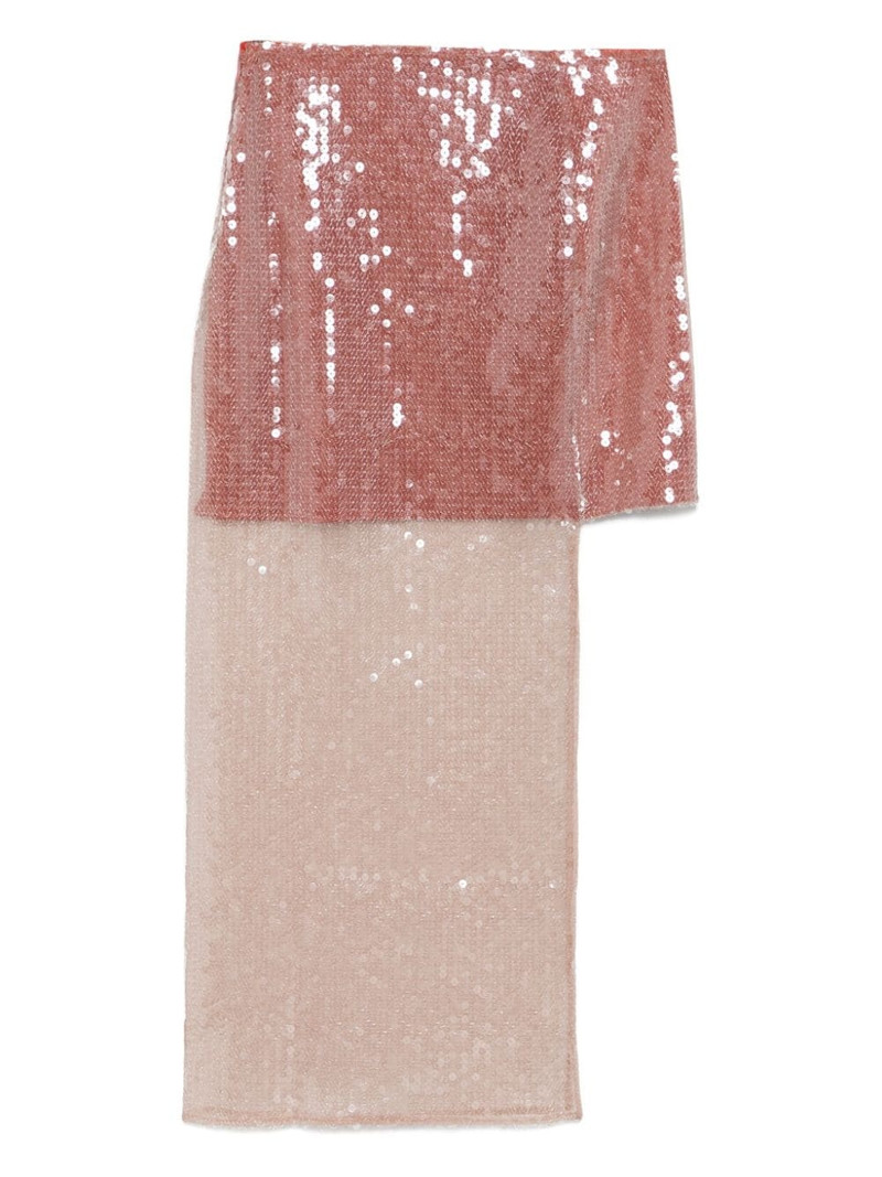 NENSI DOJAKA asymmetric midi skirt outlook