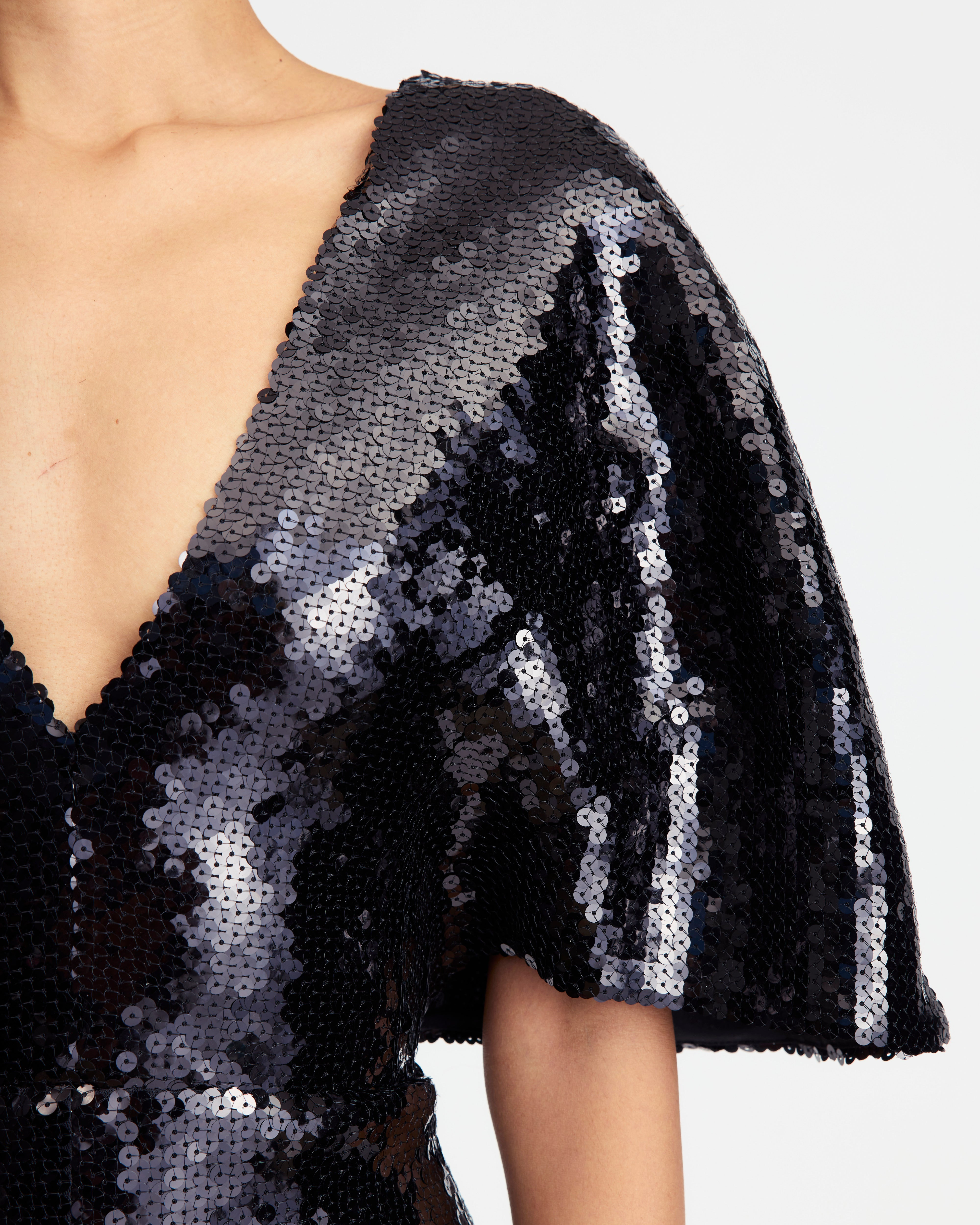RIAURA MINI DRESS IN SEQUIN - 5