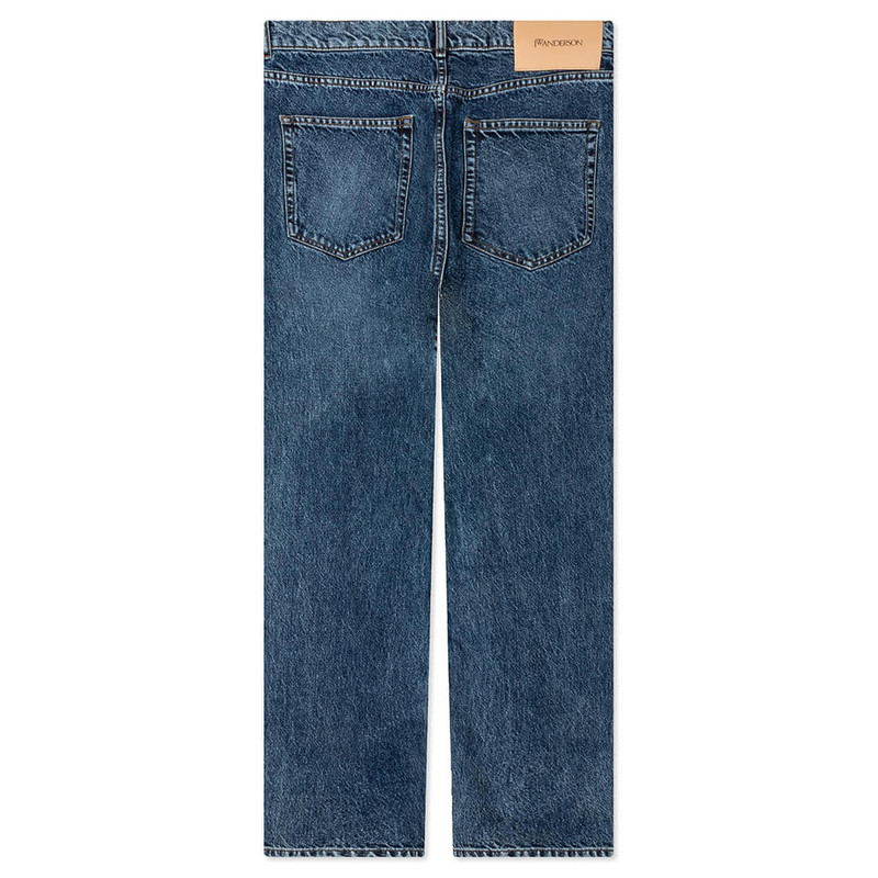 JW Anderson 5 POCKET STRAIGHT LEG TROUSERS - MID BLUE outlook