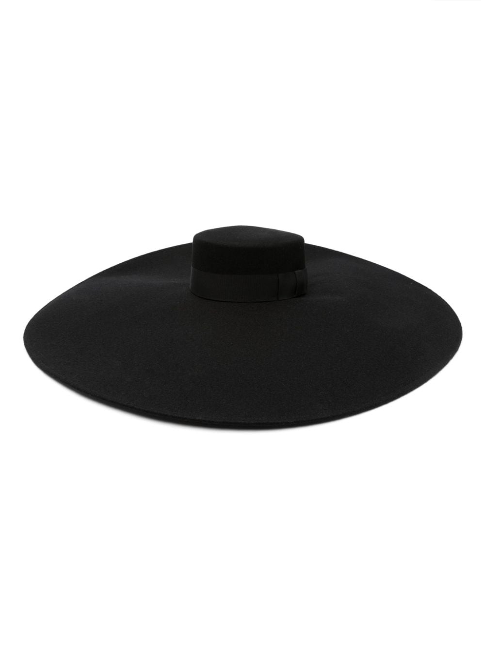 ハット NINA RICCI LARGE WOOL FELT HAT Nina Ricci Wool felt hat Nina Ricci