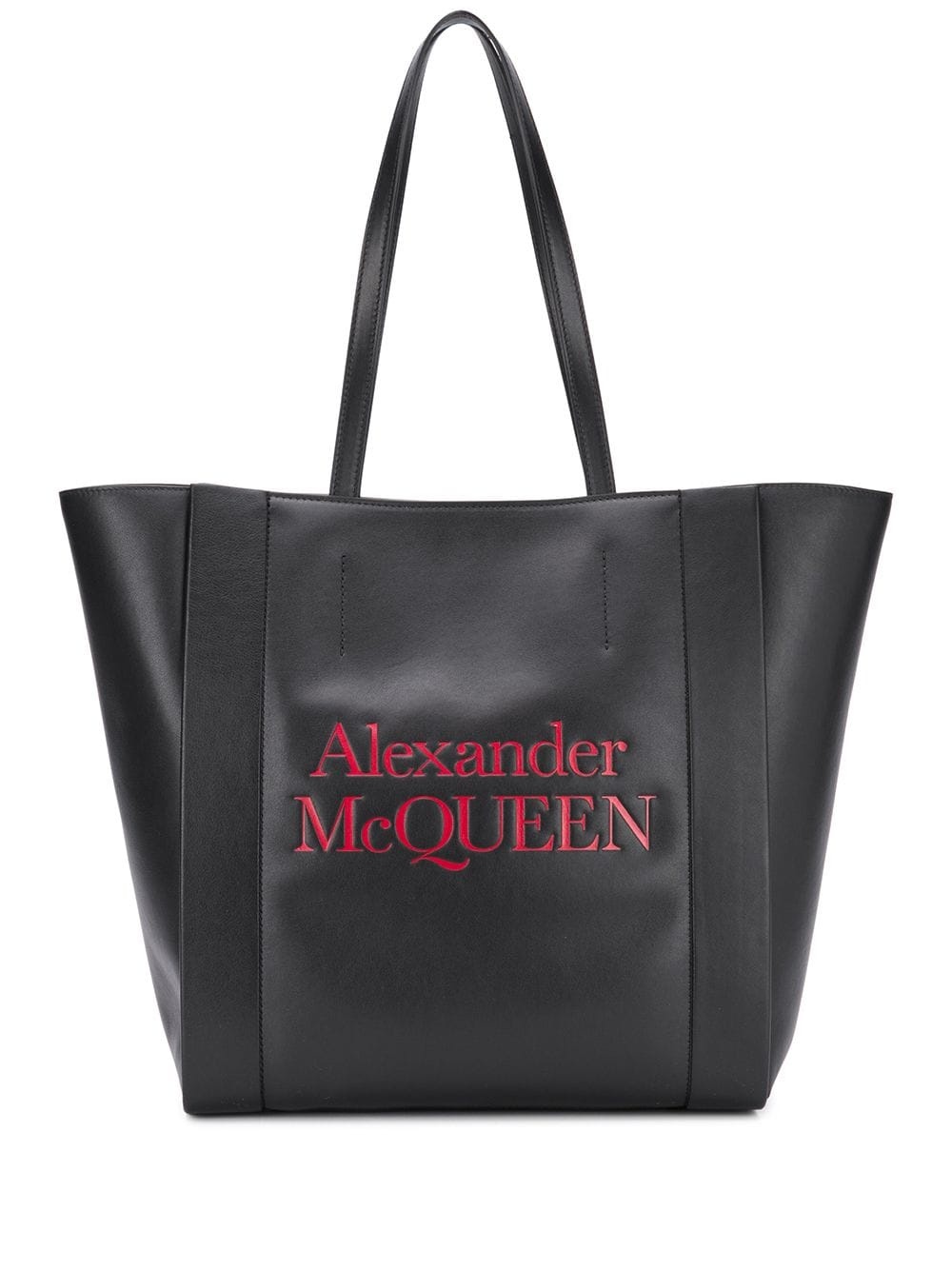 logo-print tote bag - 1