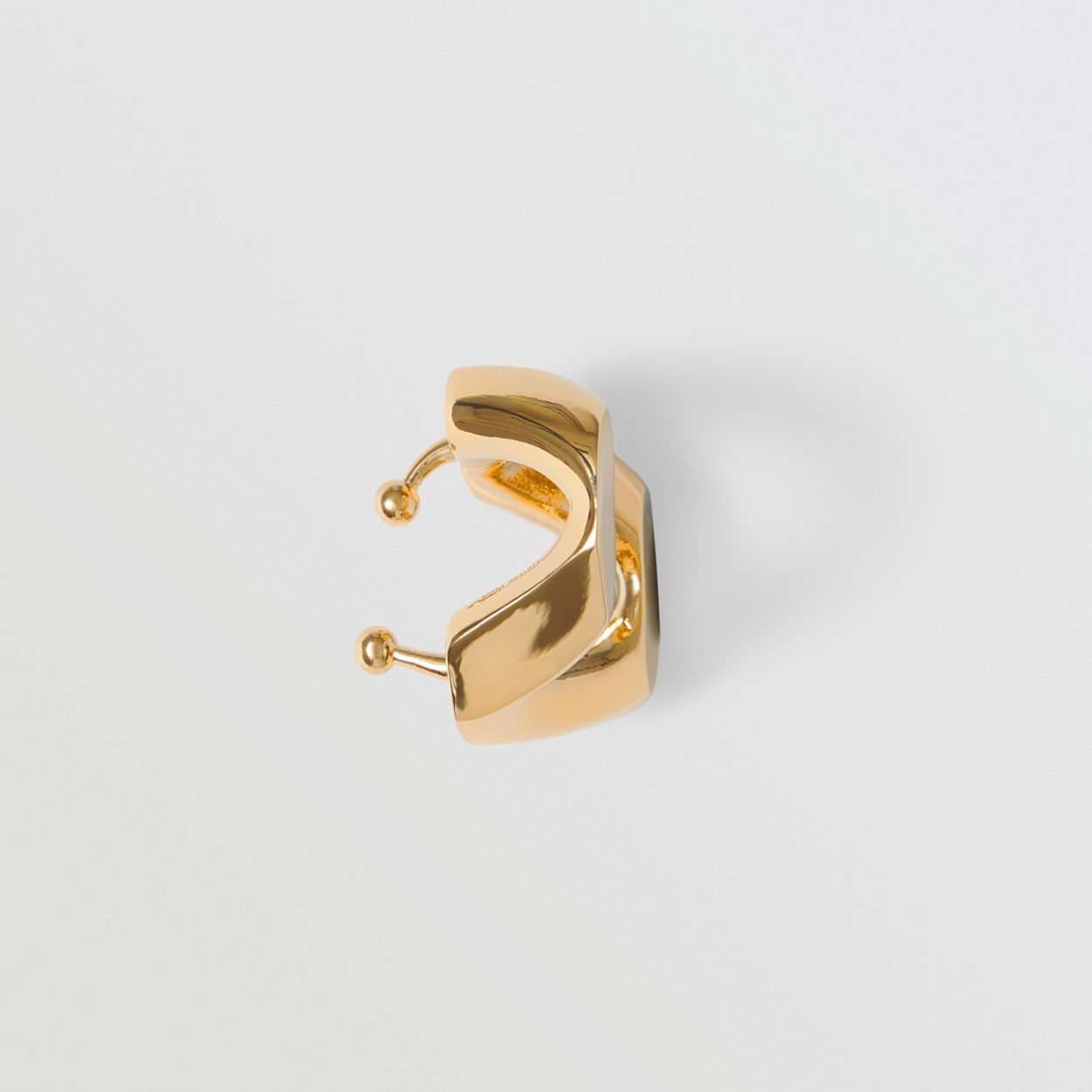 Gold-plated Chain-link Ear Cuff - 6