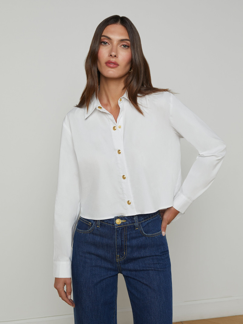 Cosette Button-Down Shirt - 1