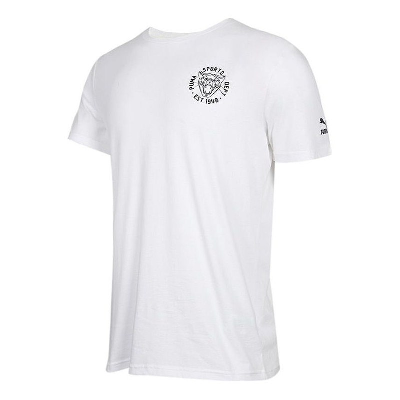 PUMA Graphic Vintage Cat Tee 'White' 578728-02 - 1