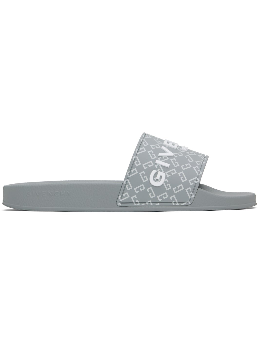 Gray Monogram 72 Pool Slides - 1