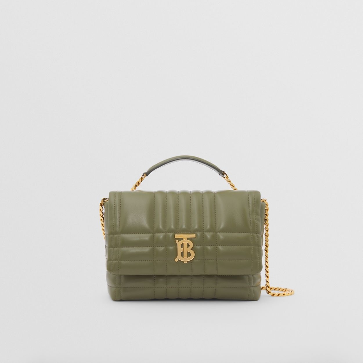 Small Quilted Lambskin Lola Satchel - 1