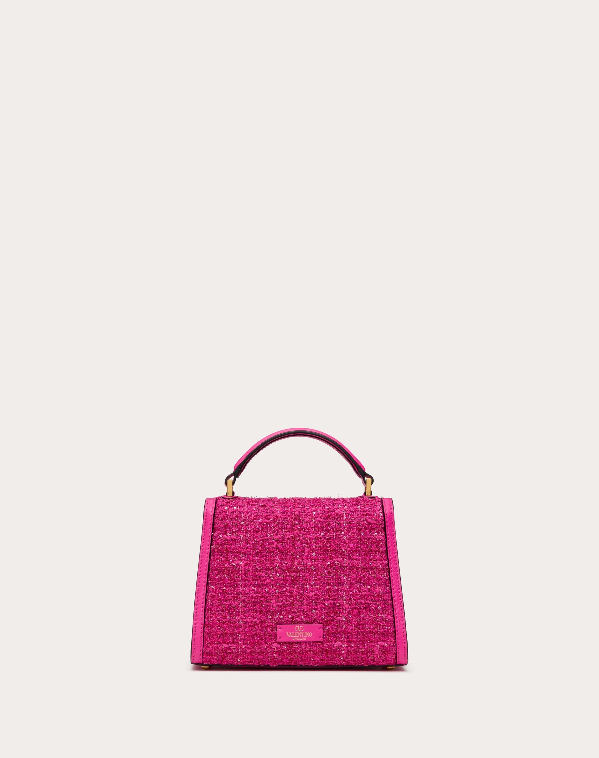 VALENTINO GARAVANI VSLING MINI TWEED HANDBAG - 3