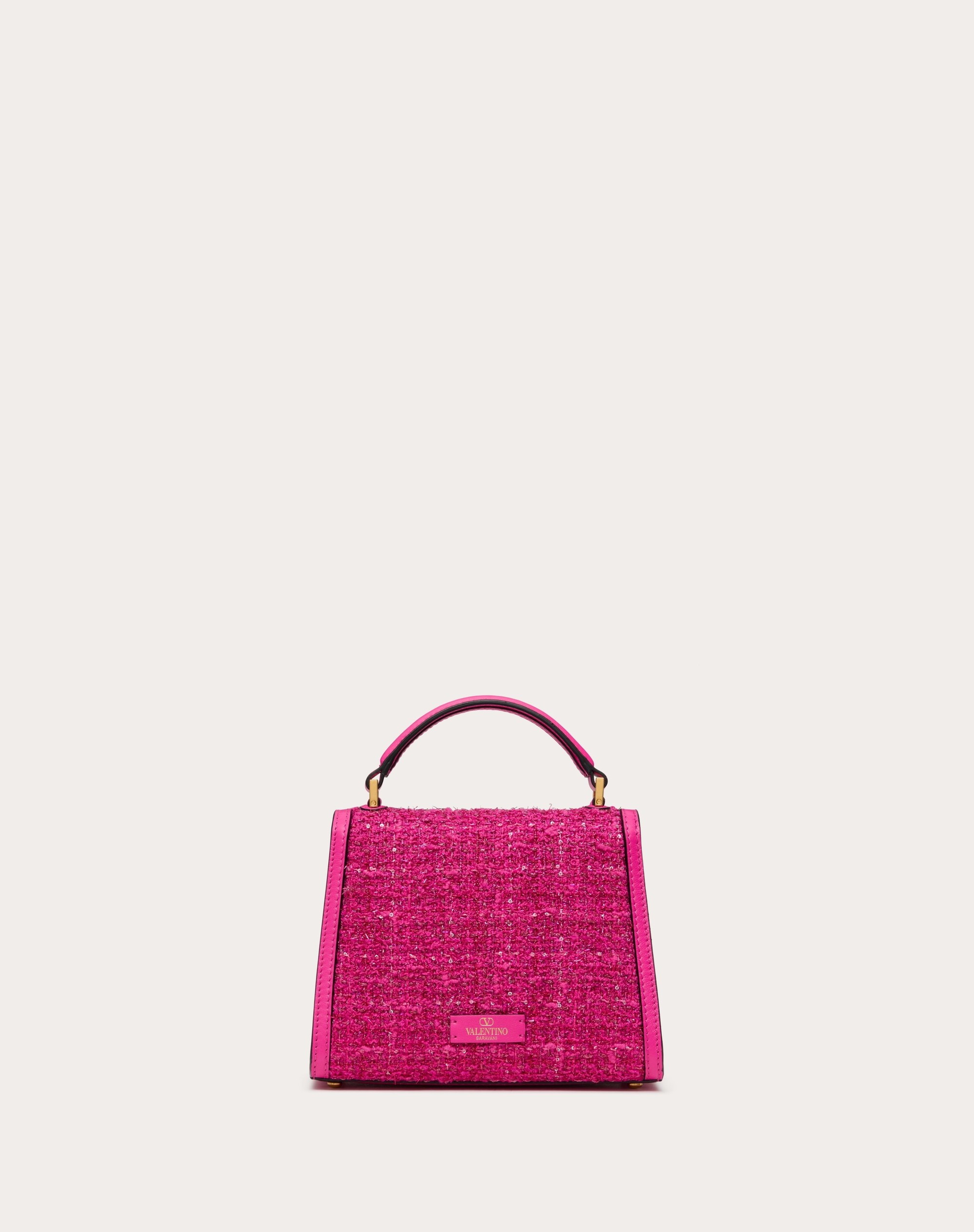 VALENTINO GARAVANI VSLING MINI TWEED HANDBAG - 3