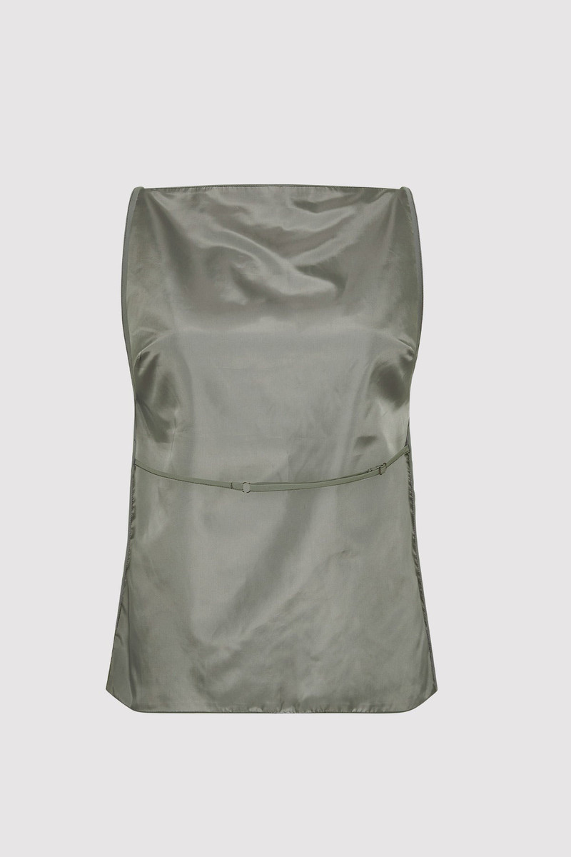 Square Neck Top - Thyme 6