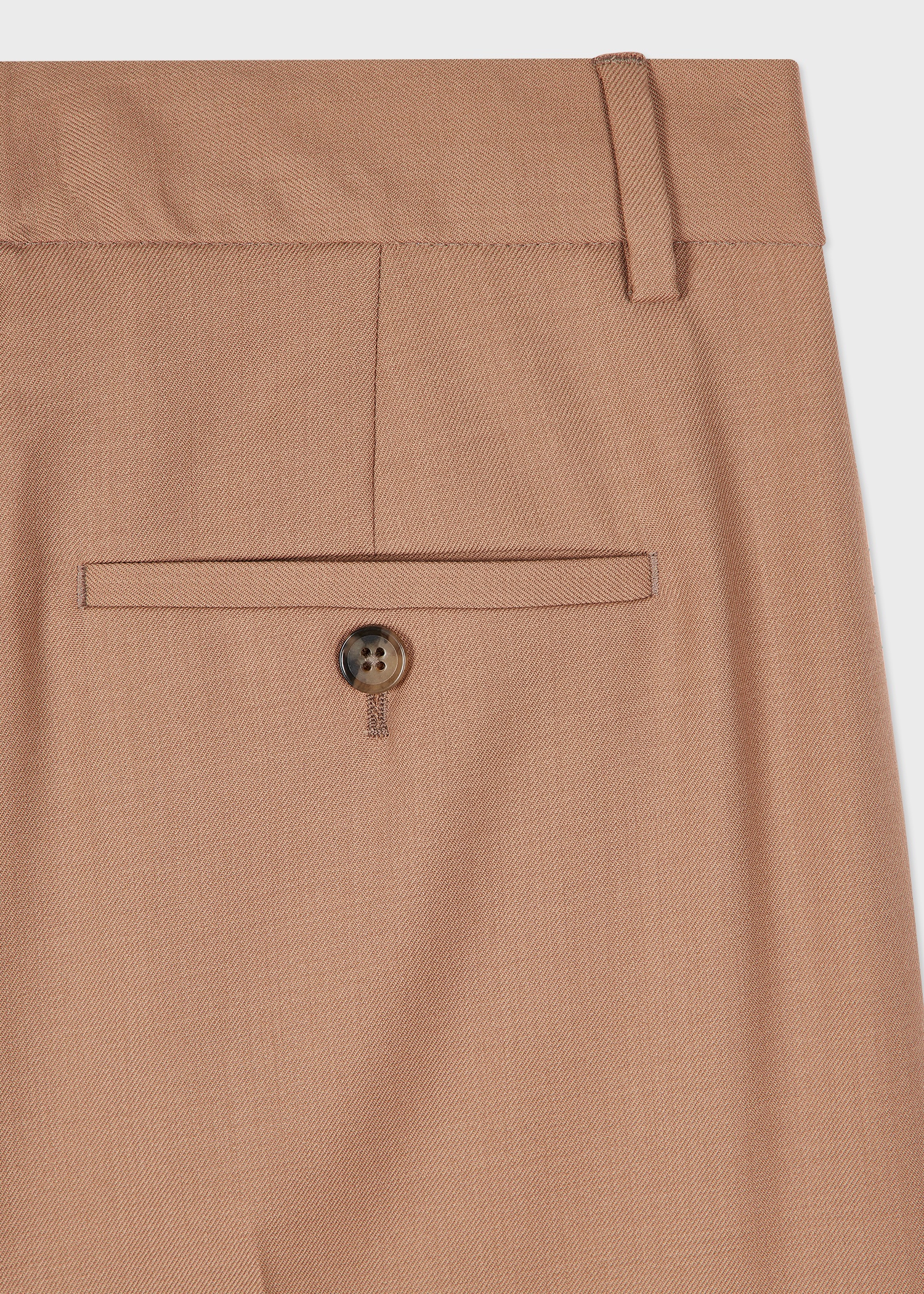 Women's 'A Suit To Travel In' - Taupe Wool Double Breasted Suit - 6
