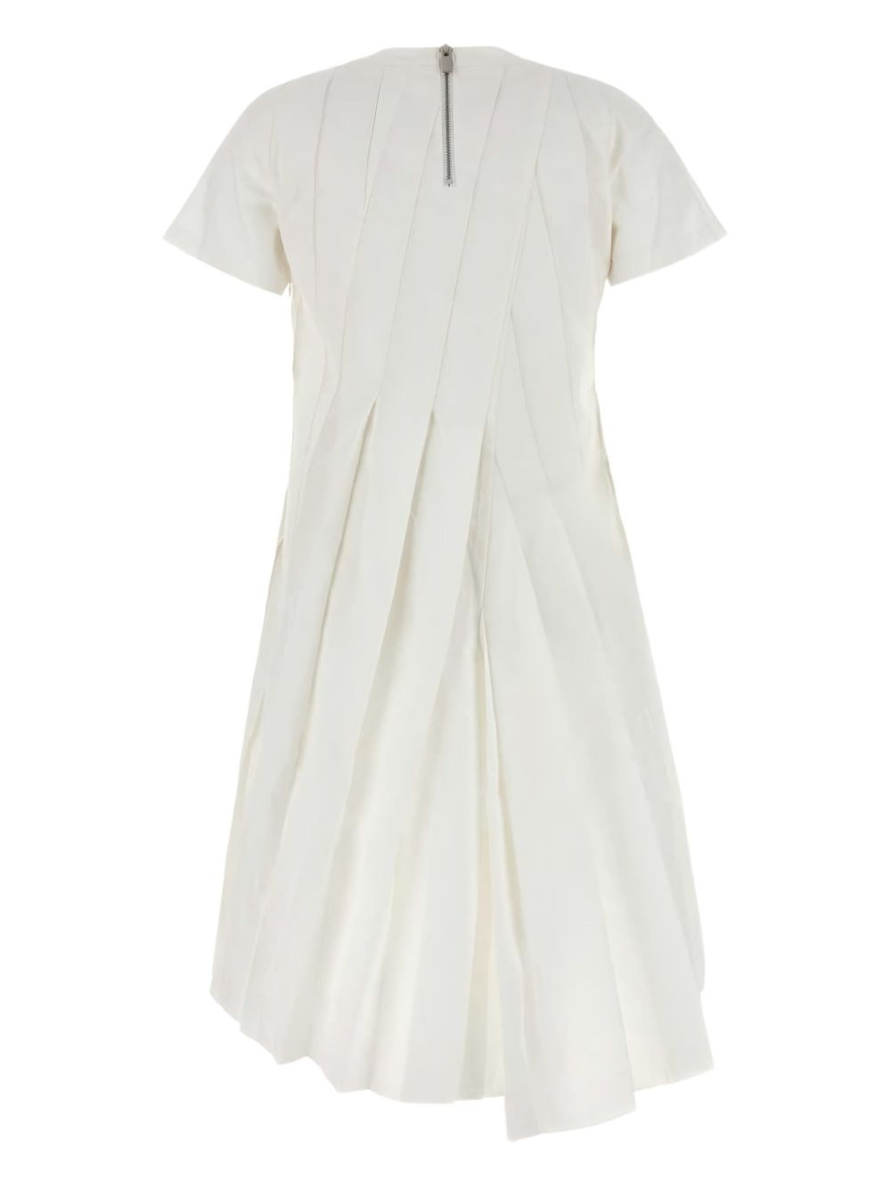 pleated panel dress - 2