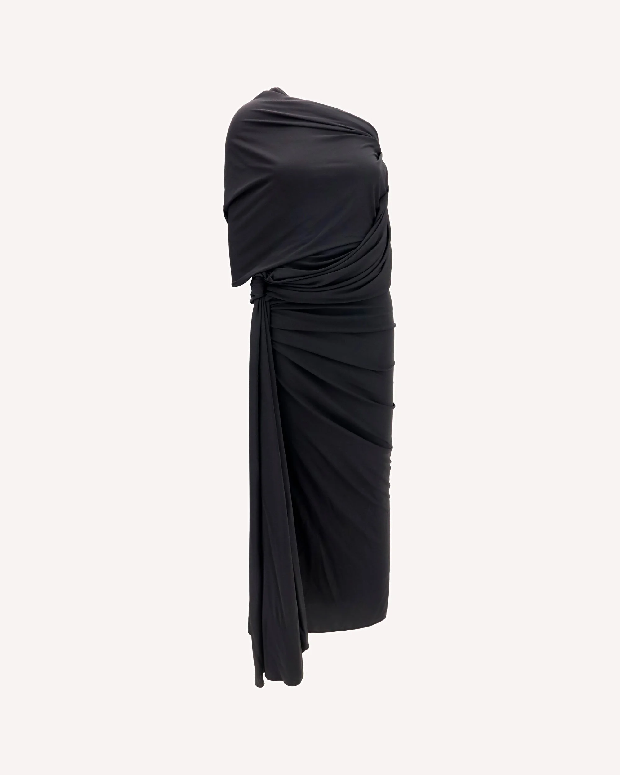 Draped asymmetric Dress - 1