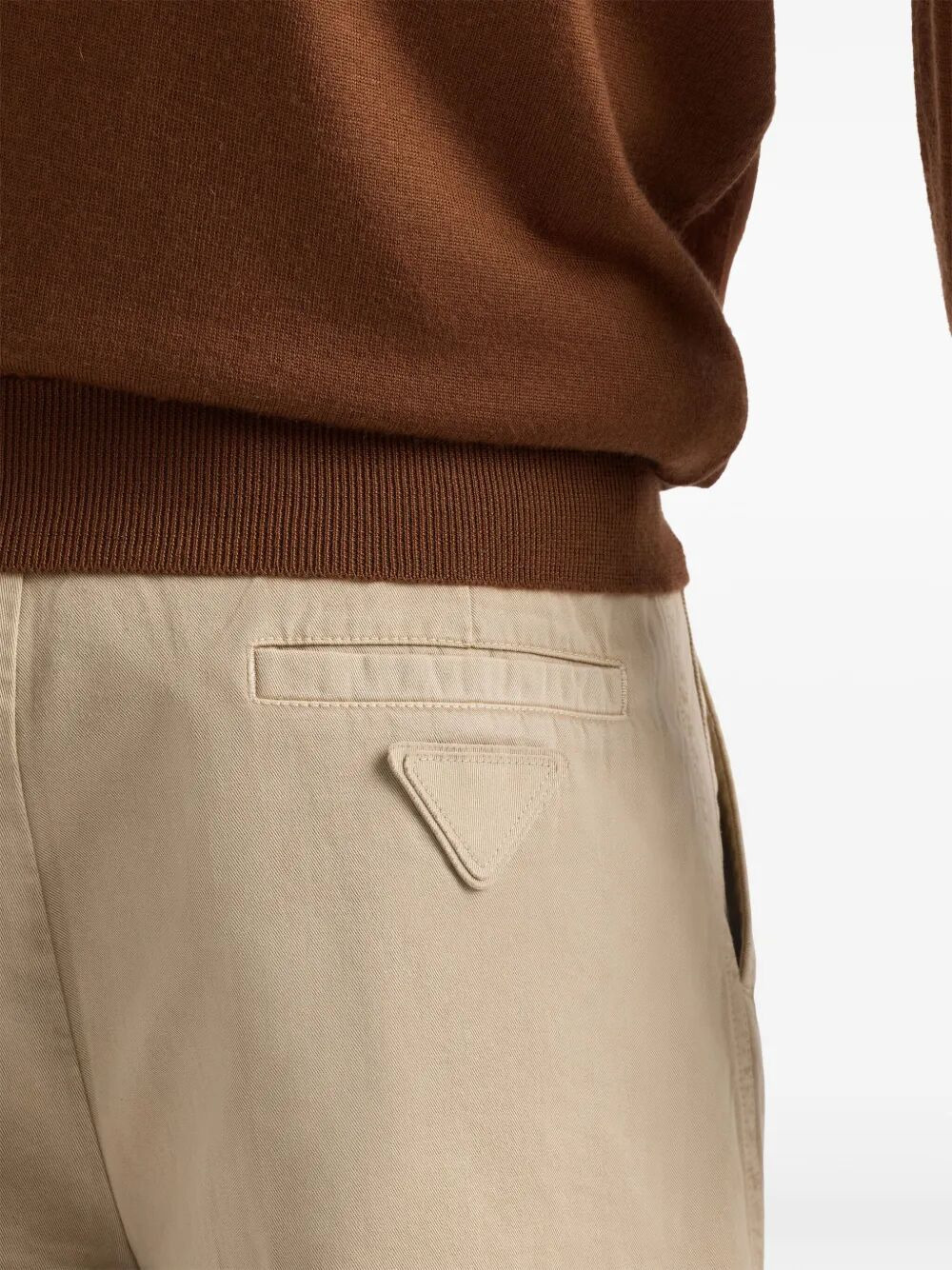 Prada Men Vintage-Effect Cotton Bermudas - 4