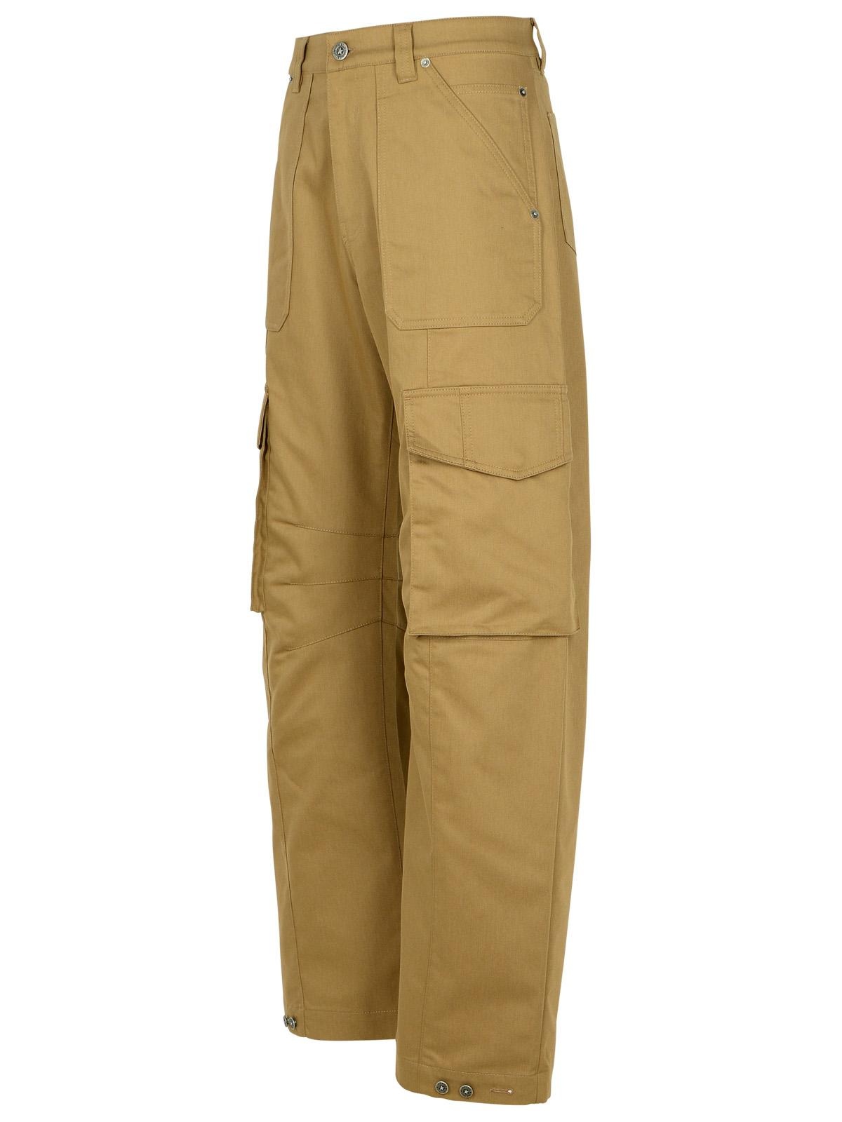 Golden Goose Beige Cotton Blend Cargo Pants Man - 2