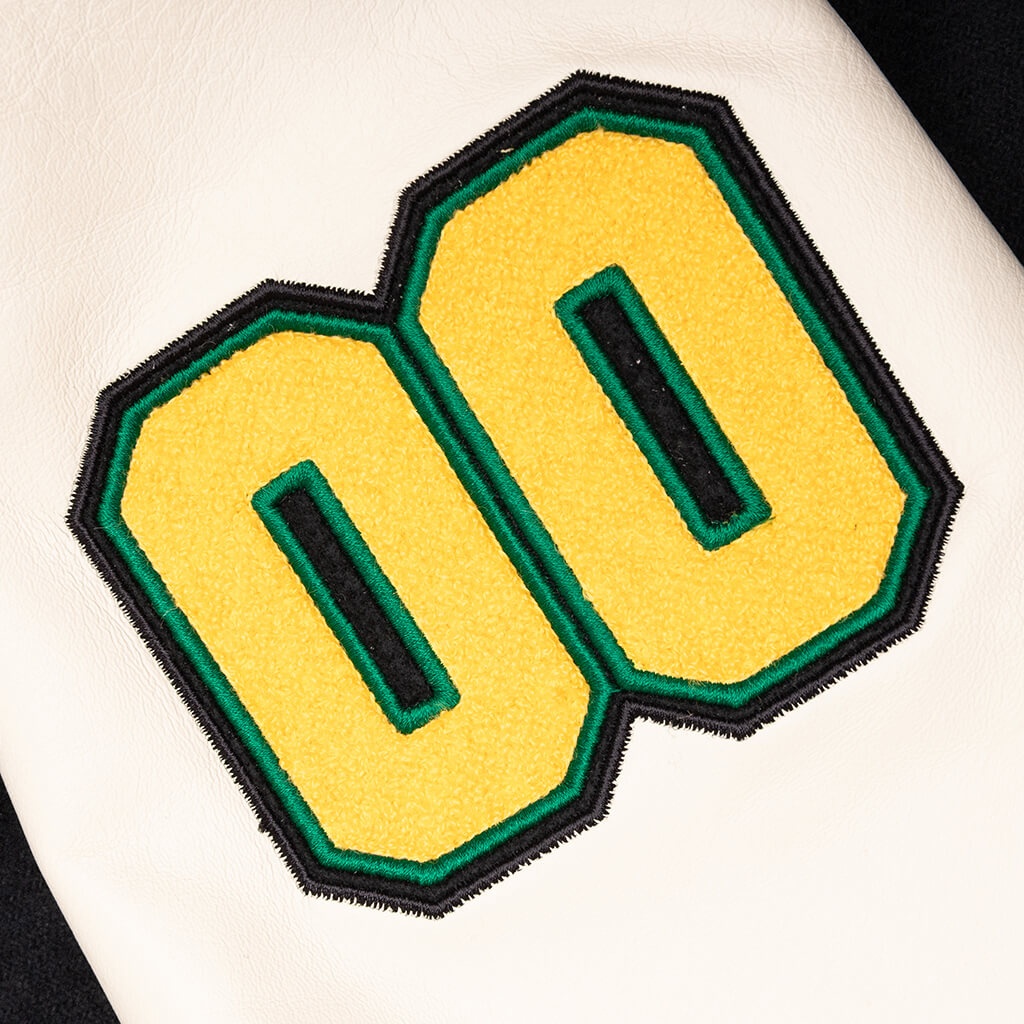 GRAPHICS LEATHER VARSITY - BLACK/YELLOW - 8