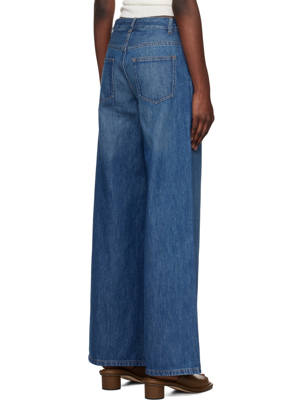 Indigo Natacha Ramsay-Levi Edition 'Madame Santeuil' Jeans - 3