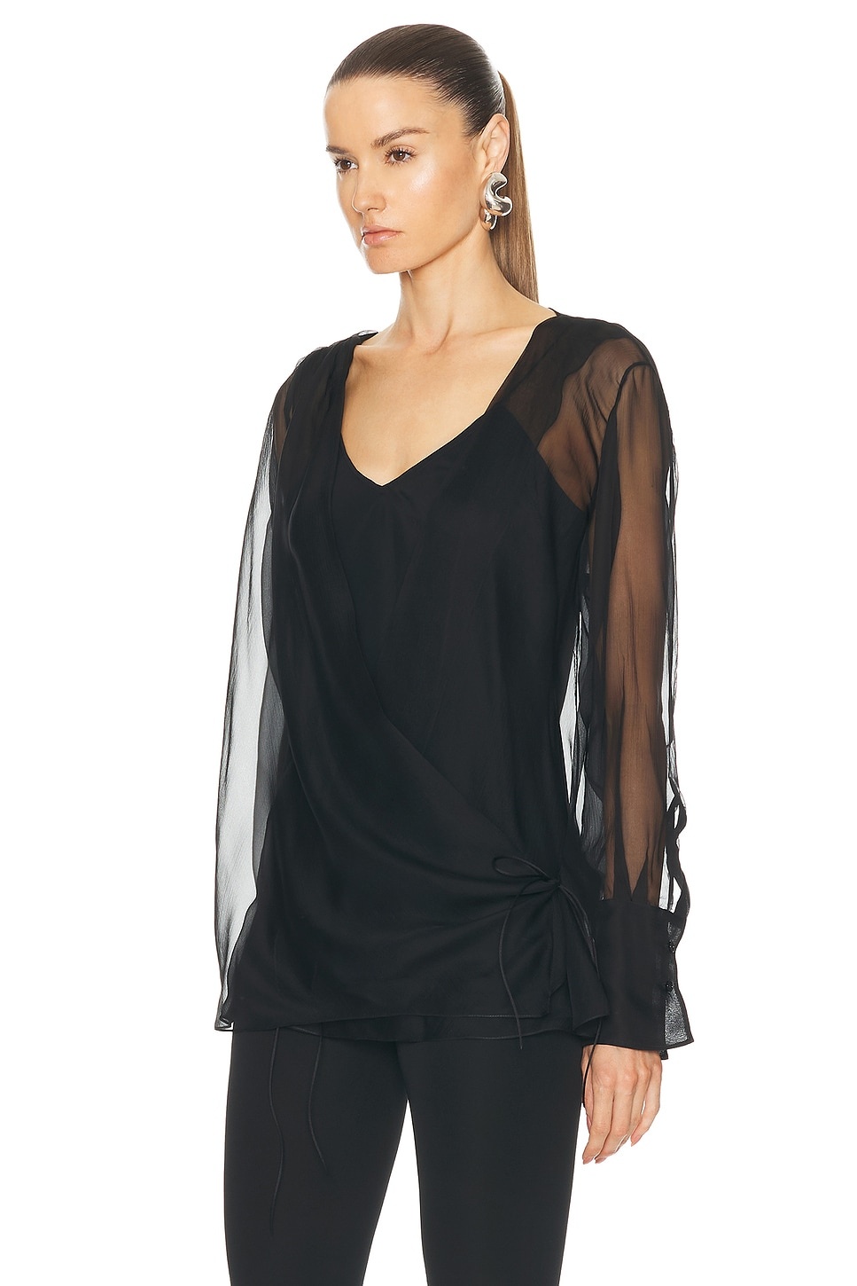 Draped Shirt - 4