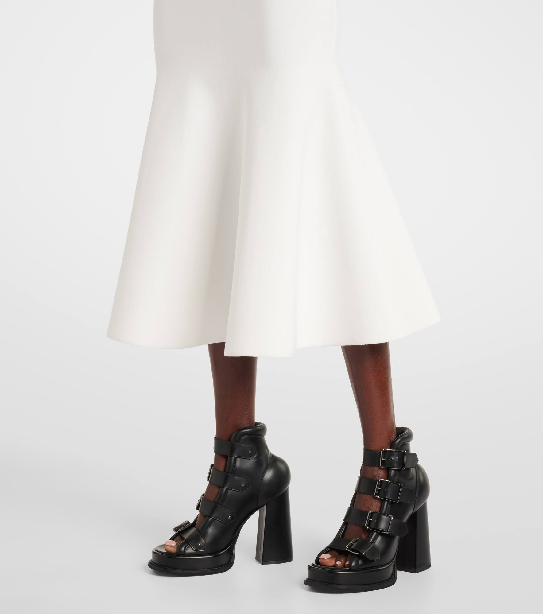 Crystal-embellished midi dress - 5