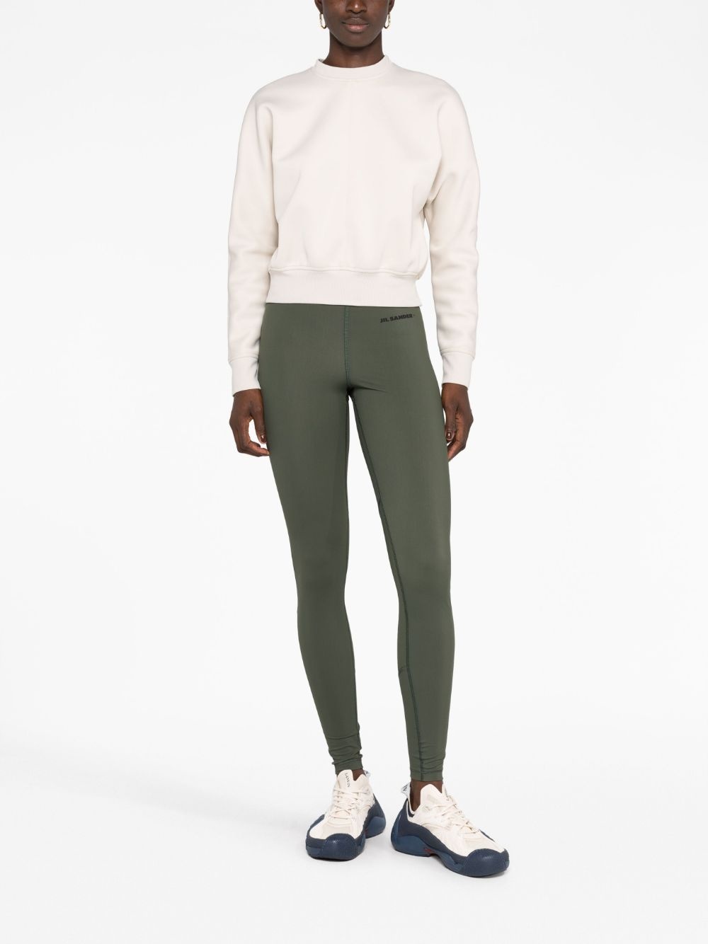 logo-print leggings - 2