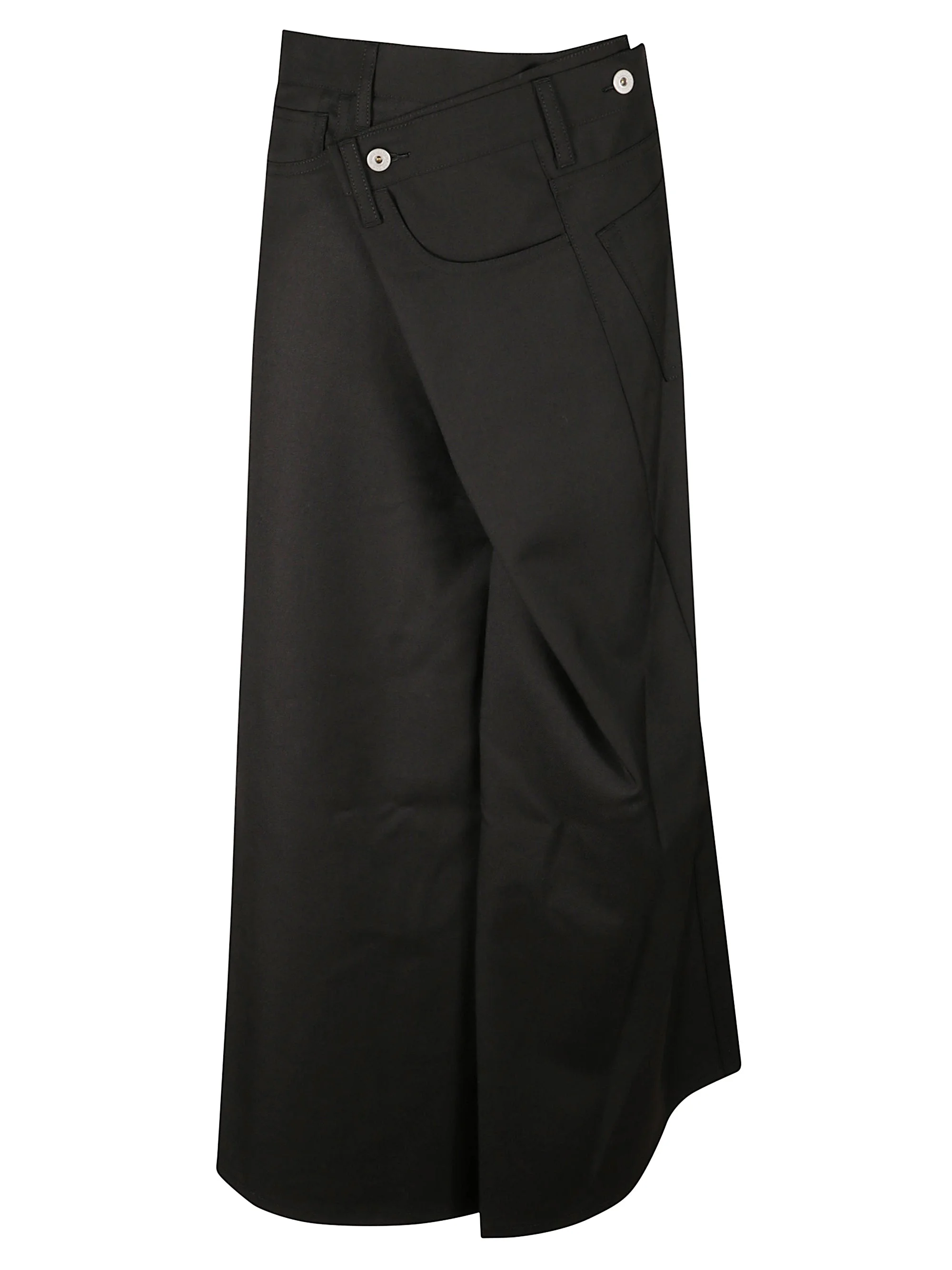 Junya Watanabe Women Long Folded Skirt - 1